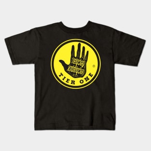 TIER ONE for black background Kids T-Shirt